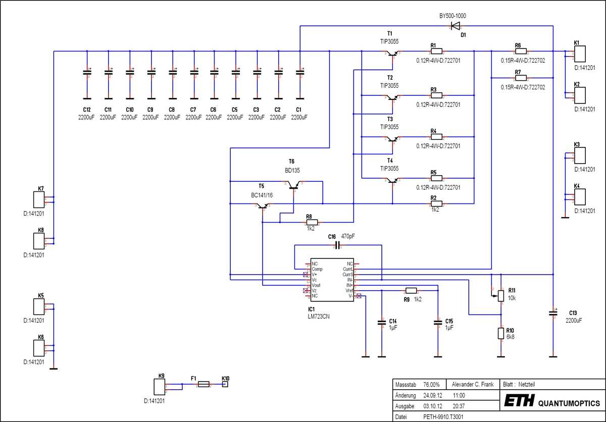 high current voltage regulator circuit diagram