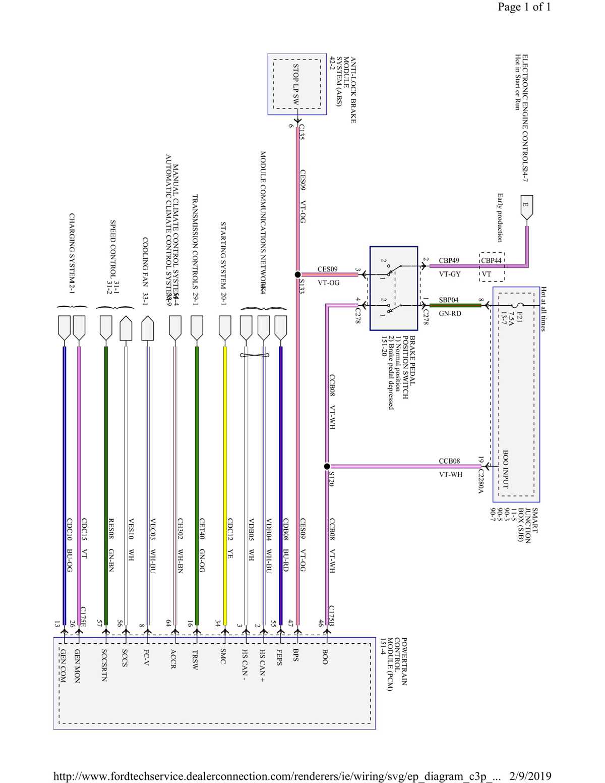 2011 ford fusion ac wiring diagram