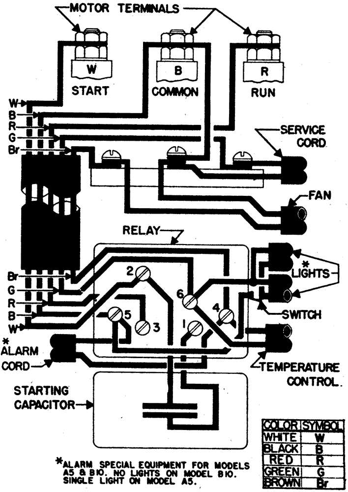 compressor relay wiring diagram