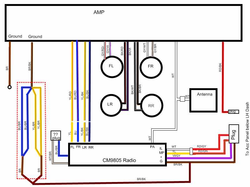 2005 bmw 325i radio wiring diagram