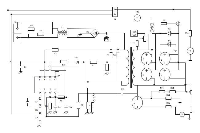 dc circuit diagram