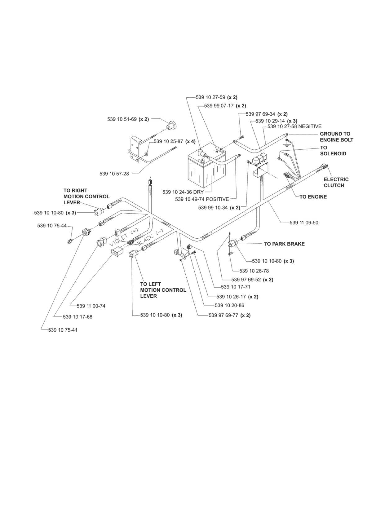 husqvarna riding mower wiring diagram