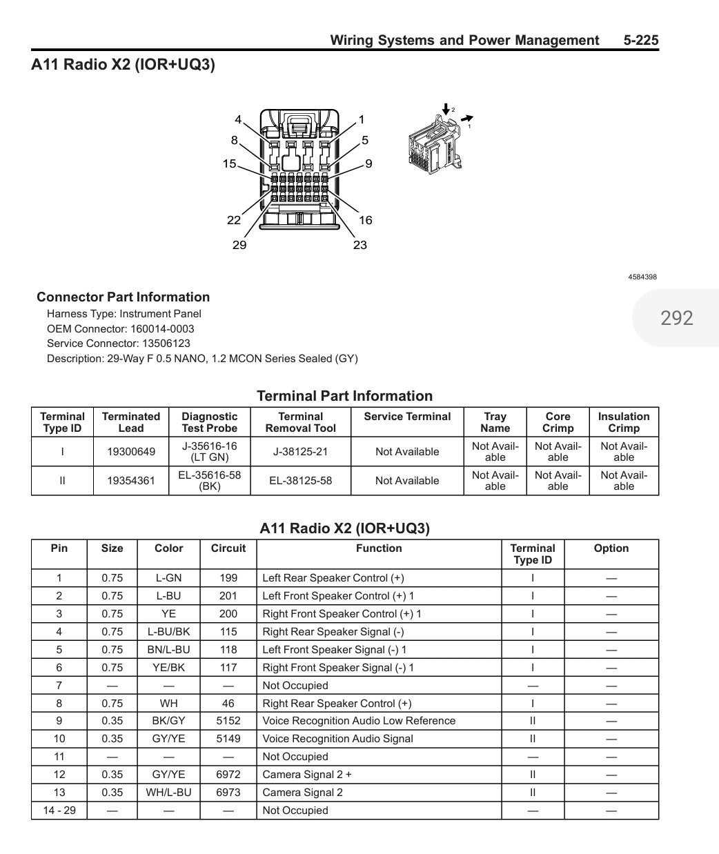 2005 chevy colorado radio wiring diagram