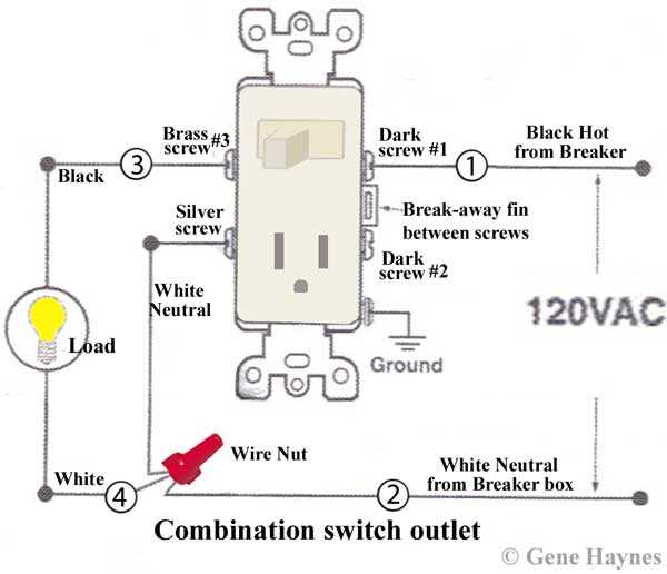 switch to outlet wiring diagram switch to outlet wiring diagram