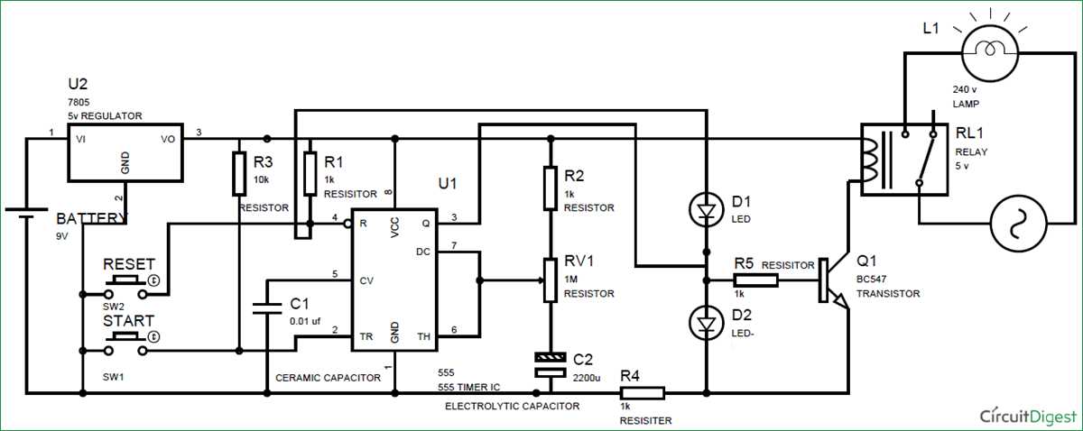 delay timer schematic diagram delay timer schematic diagram