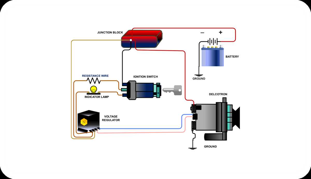 delco 10si alternator wiring diagram