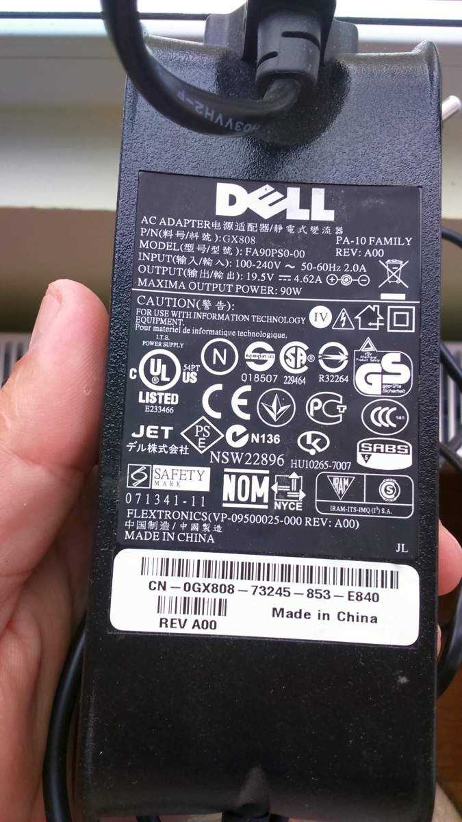 dell laptop charger circuit diagram