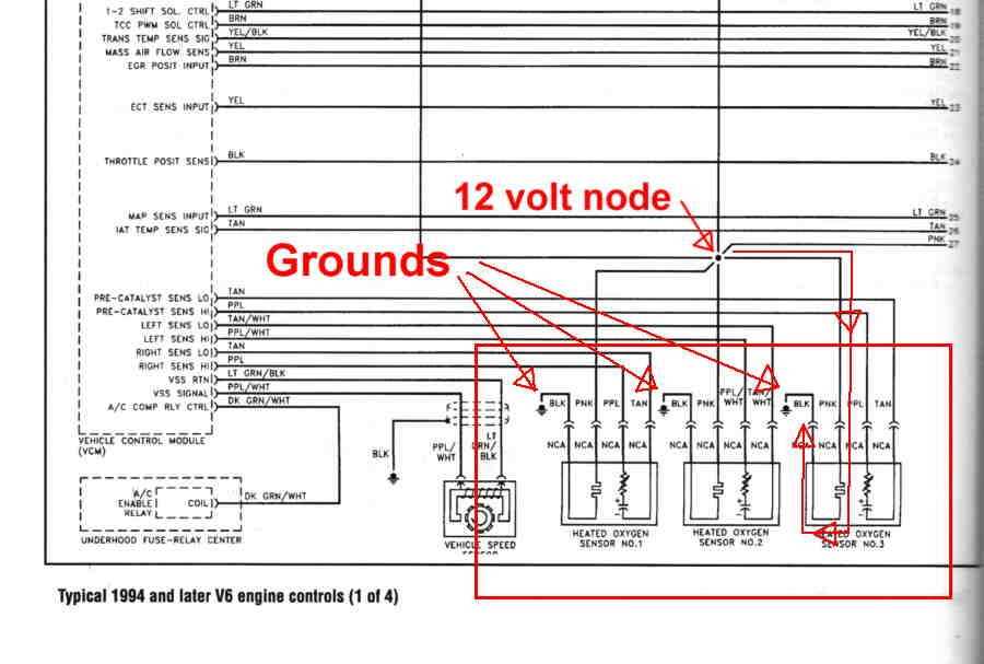 denso 4 wire o2 sensor wiring diagram