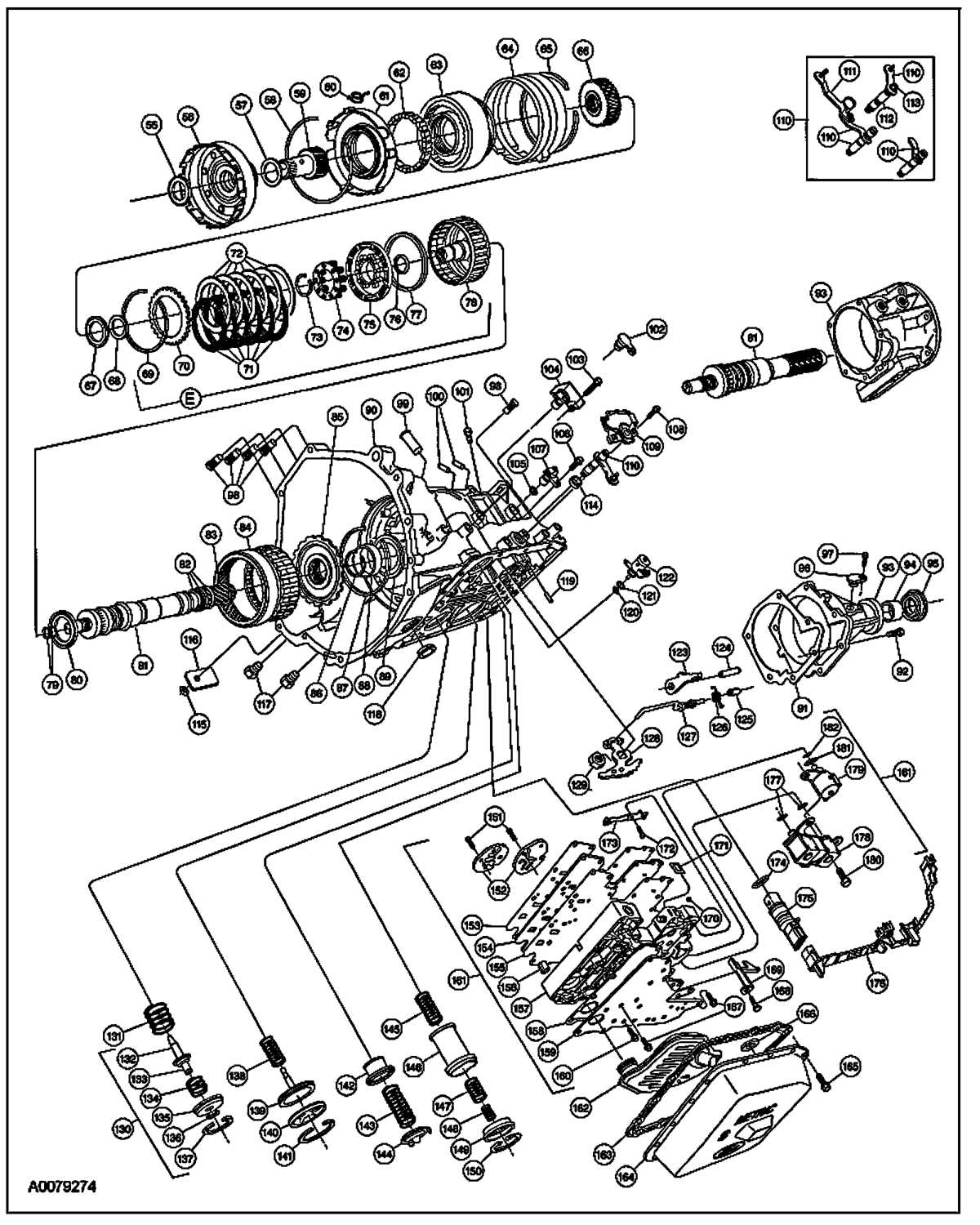 detailed schematic diagram transmission ford f150 2000