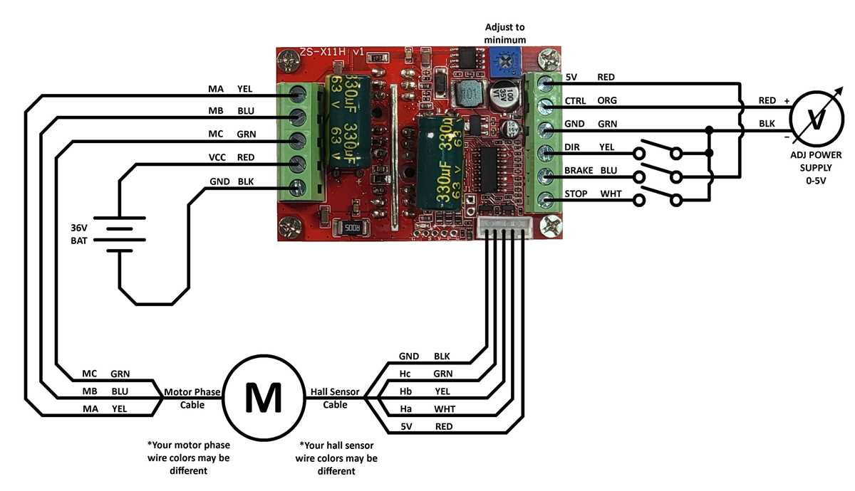 hoverboard wiring diagram