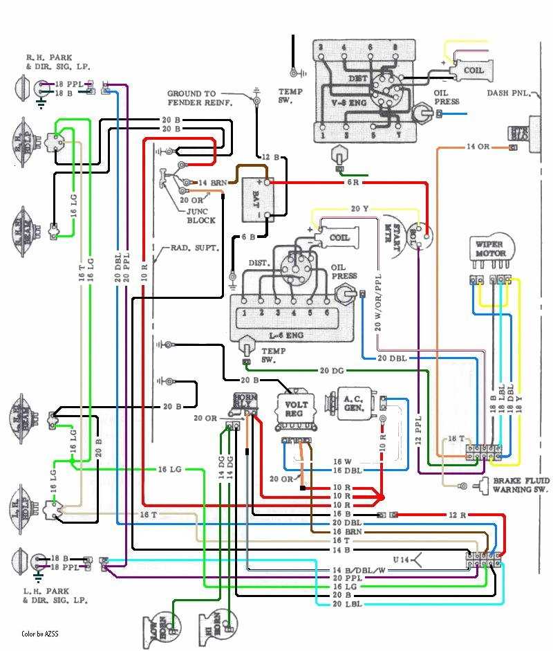 1967 chevelle wiring diagram