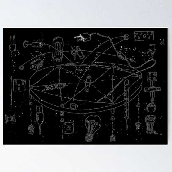 electrical schematic diagram art