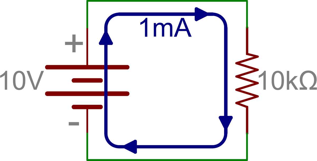 diagram of a series circuit