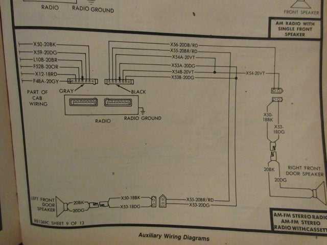 1994 dodge ram radio wiring diagram