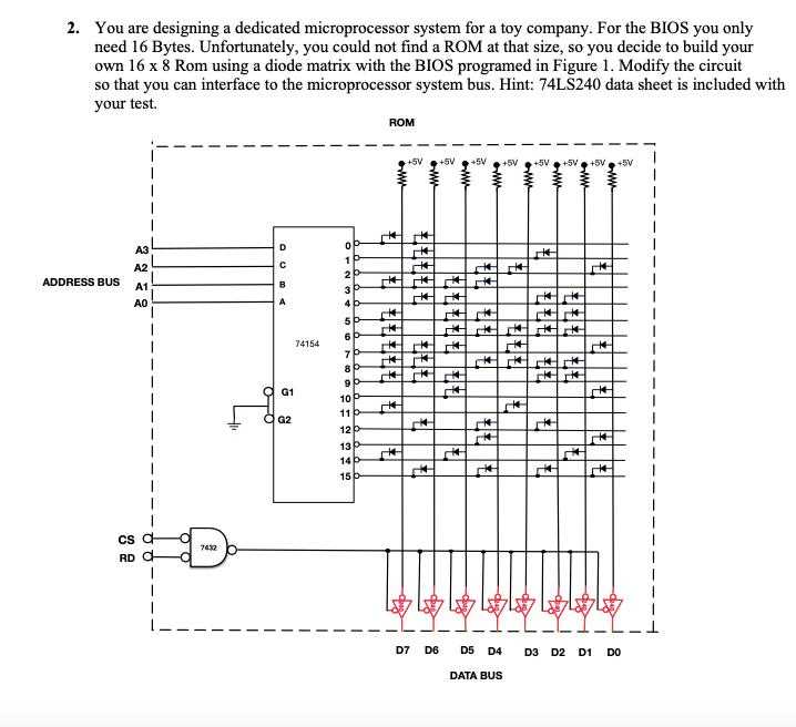 diode matrix rom circuit diagram