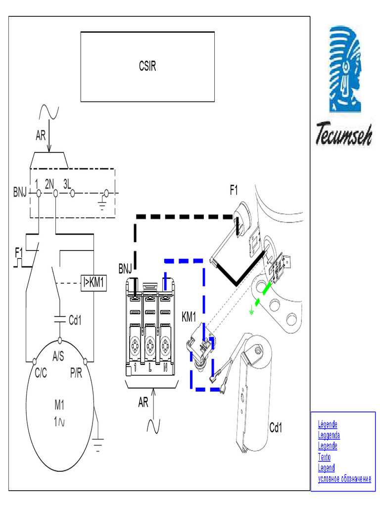 tecumseih schematic wiring diagram rsir