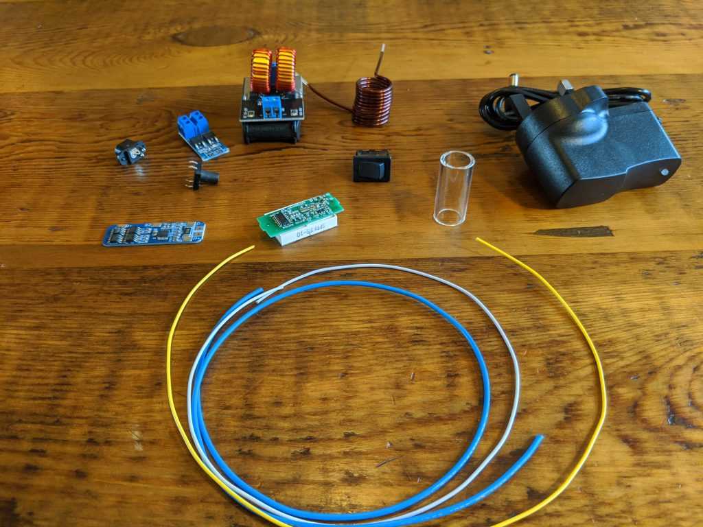 diy induction heater schematic diagram