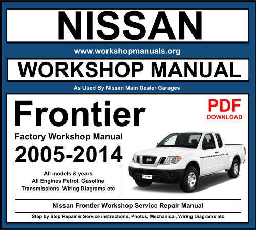 2005 nissan frontier wiring diagram