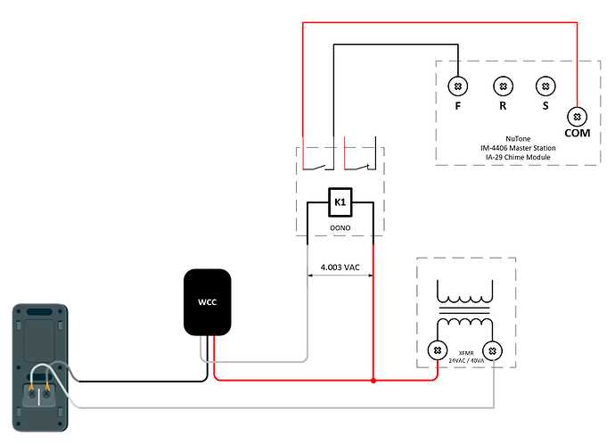 doorbell wiring 2 chimes diagram