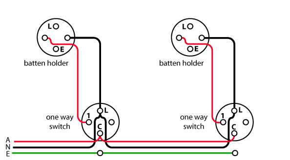 double pole light switch wiring diagram