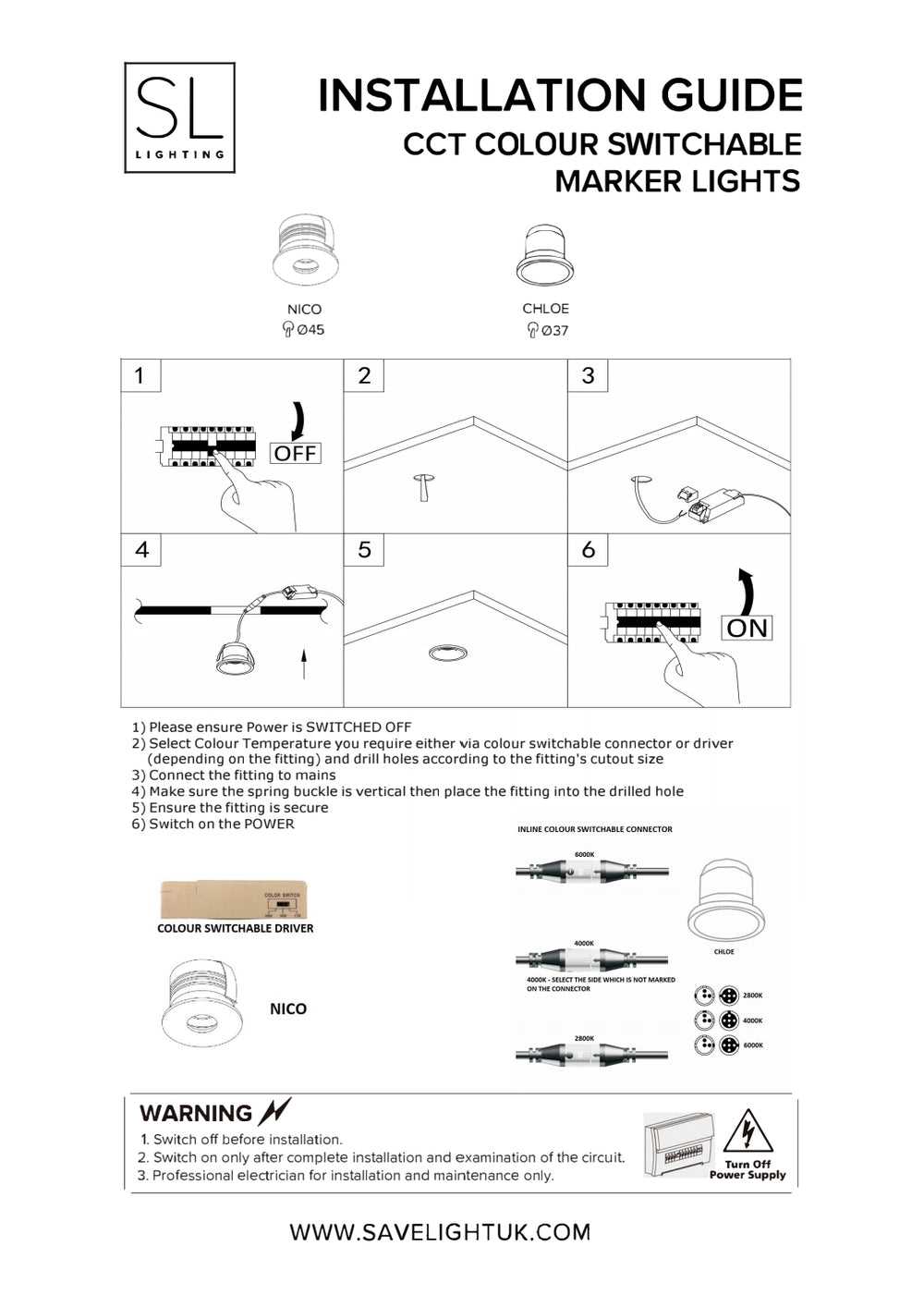 downlight circuit diagram uk