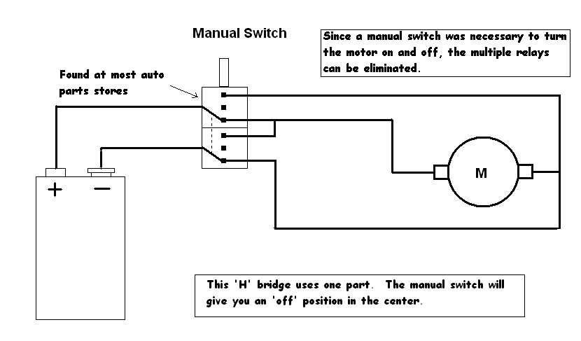 dpdt switch circuit diagram