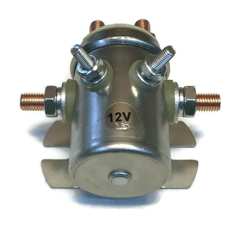 12 volt continuous duty solenoid wiring diagram