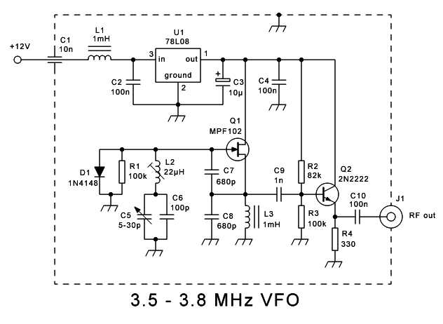 draw schematic diagram for digital system