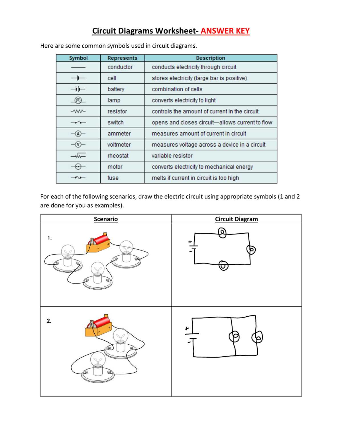 drawing circuit diagrams