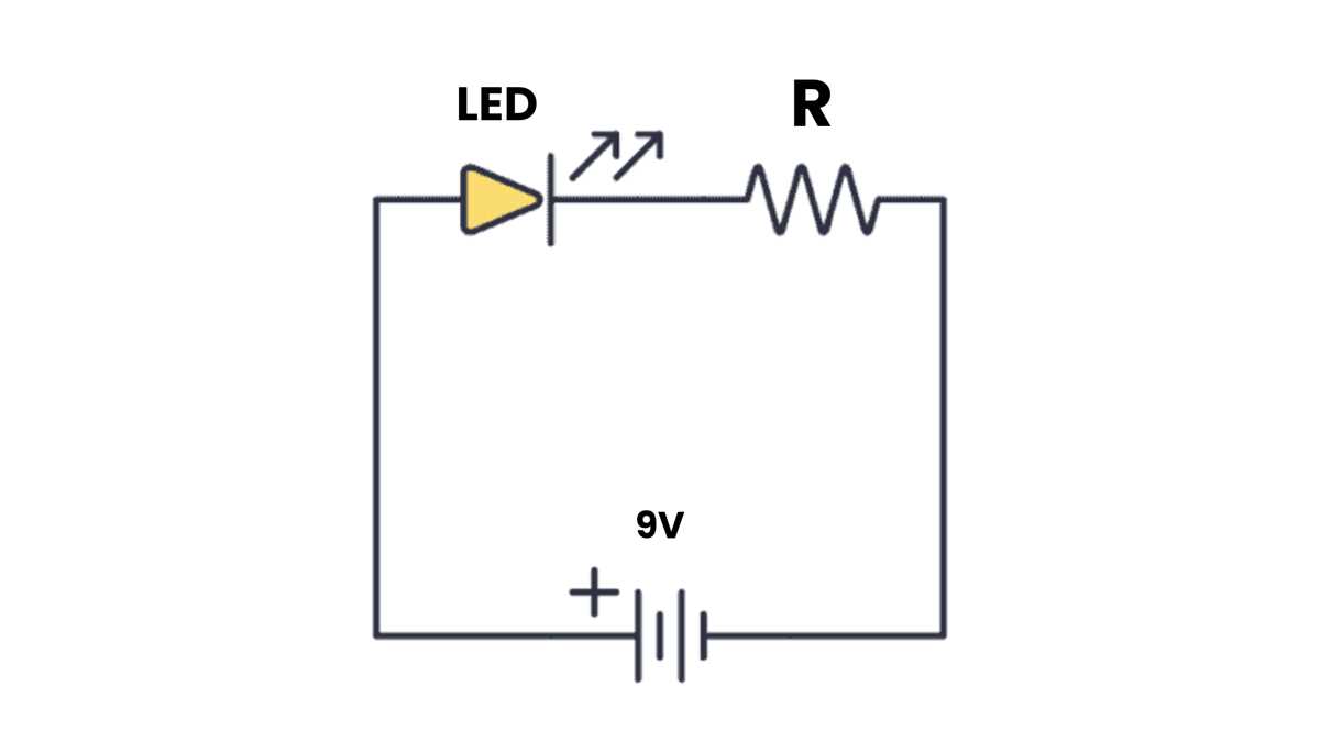 led symbol circuit diagram