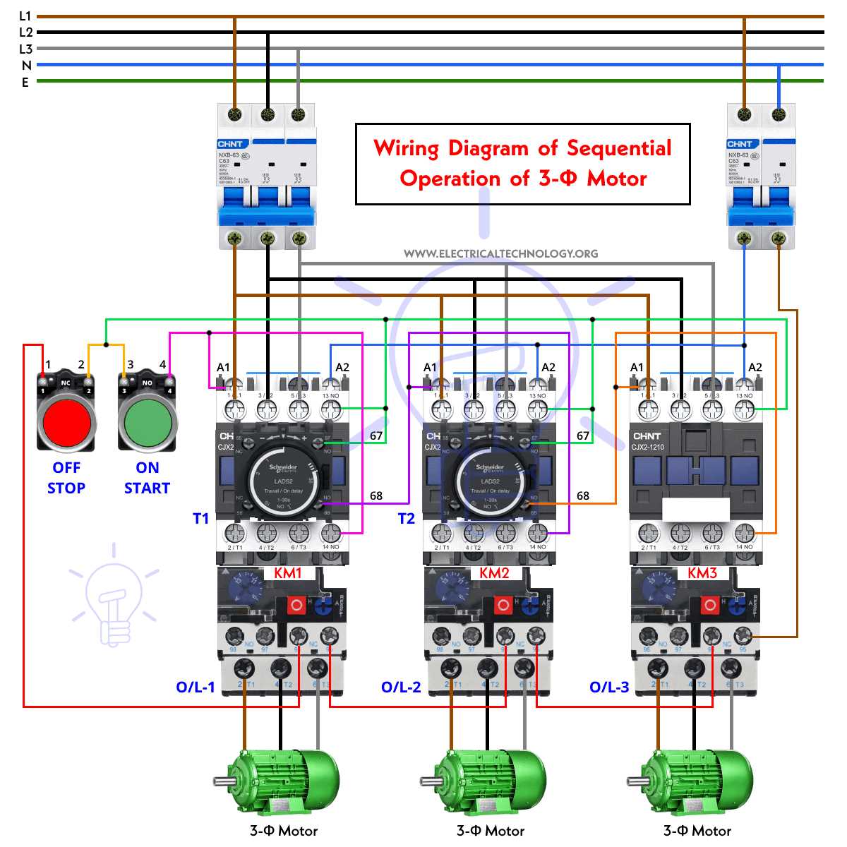 series motor circuit diagram
