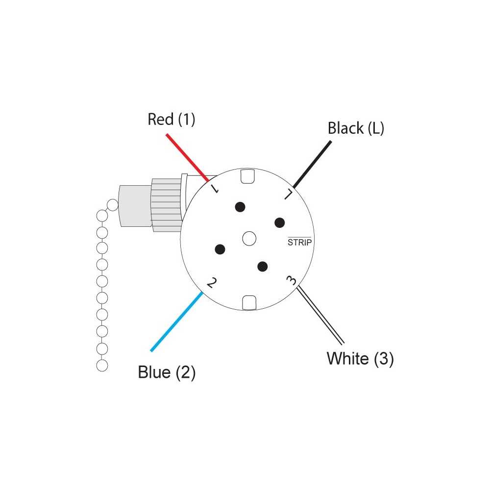 hunter 3 speed fan switch wiring diagram
