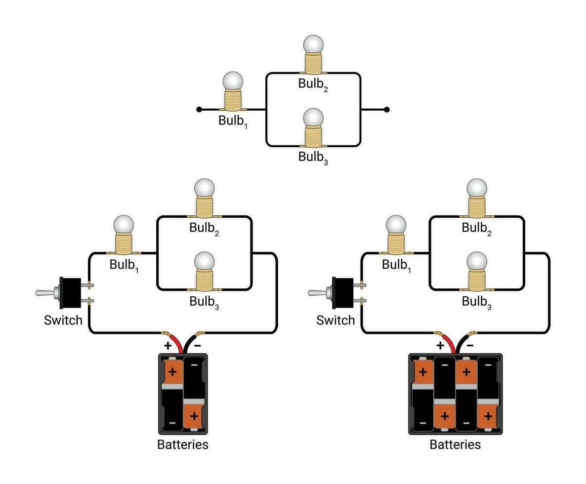 parallel circuit diagram light bulb
