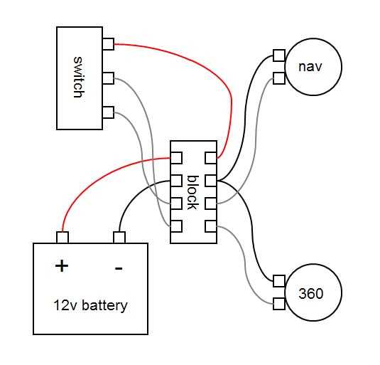boat 12v wiring diagram