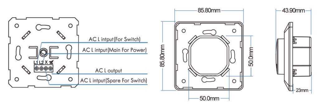 trailing edge dimmer circuit diagram
