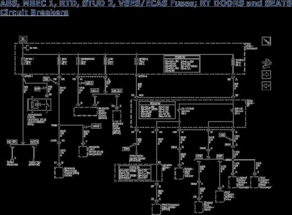 2000 cadillac escalade wiring diagram and schematics
