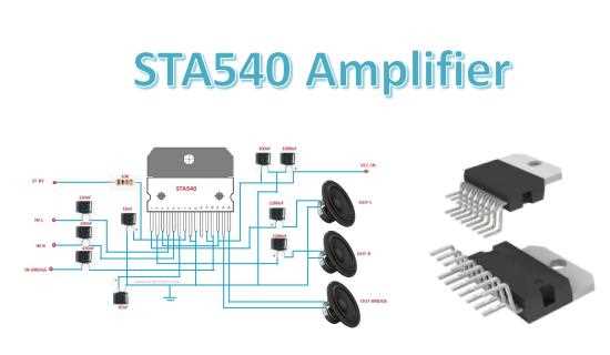 sta540 ic circuit diagram