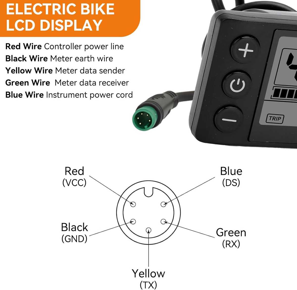 ebike display wiring diagram