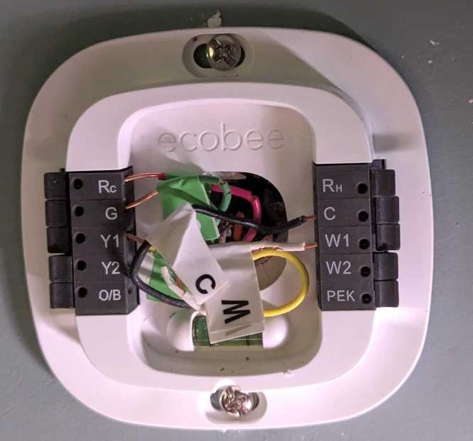 ecobee 5 wiring diagram ecobee 5 wiring diagram