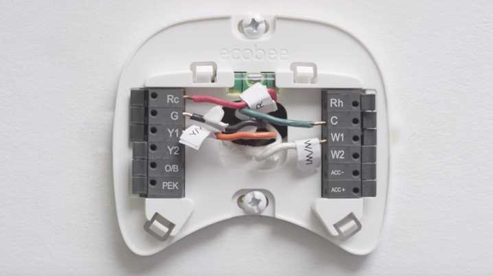 ecobee wiring diagram 5 wire