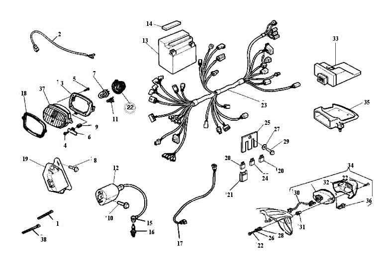 125cc wiring diagram