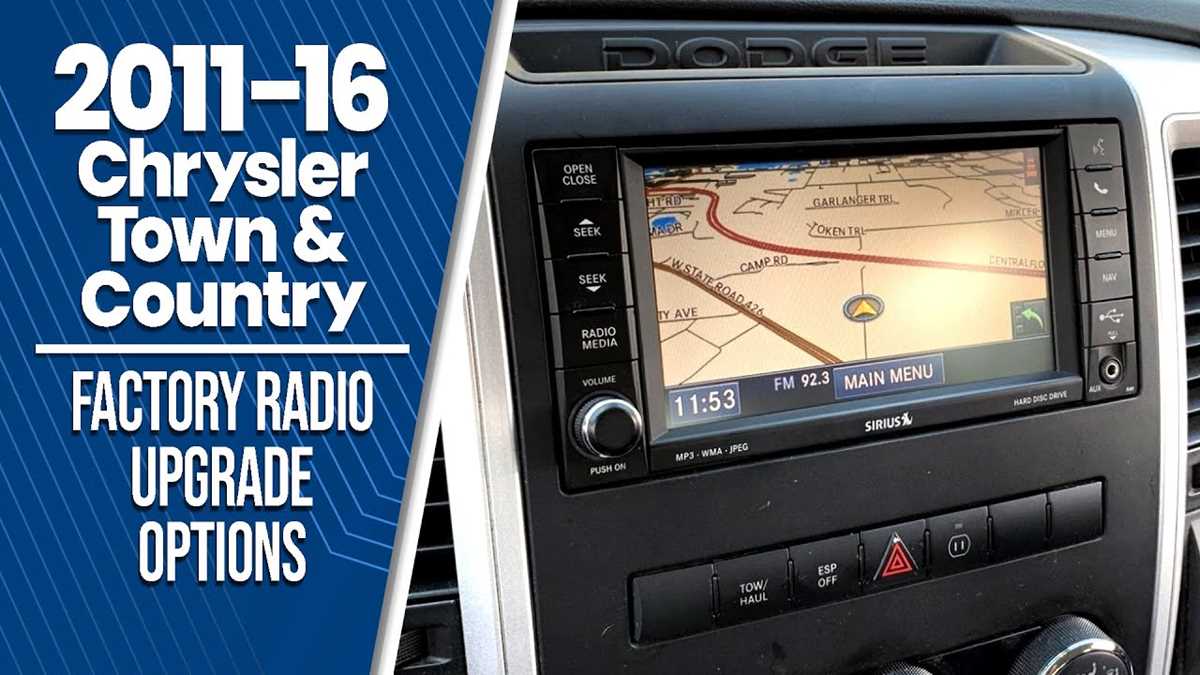 2009 chrysler town and country radio wiring diagram