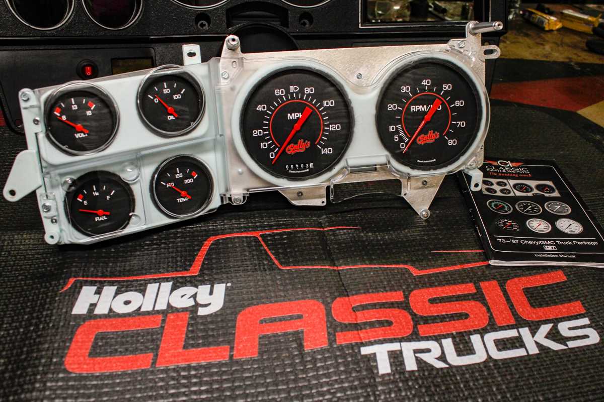 73 87 chevy truck instrument cluster wiring diagram