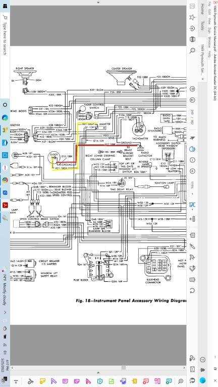 1969 plymouth roadrunner wiring diagram