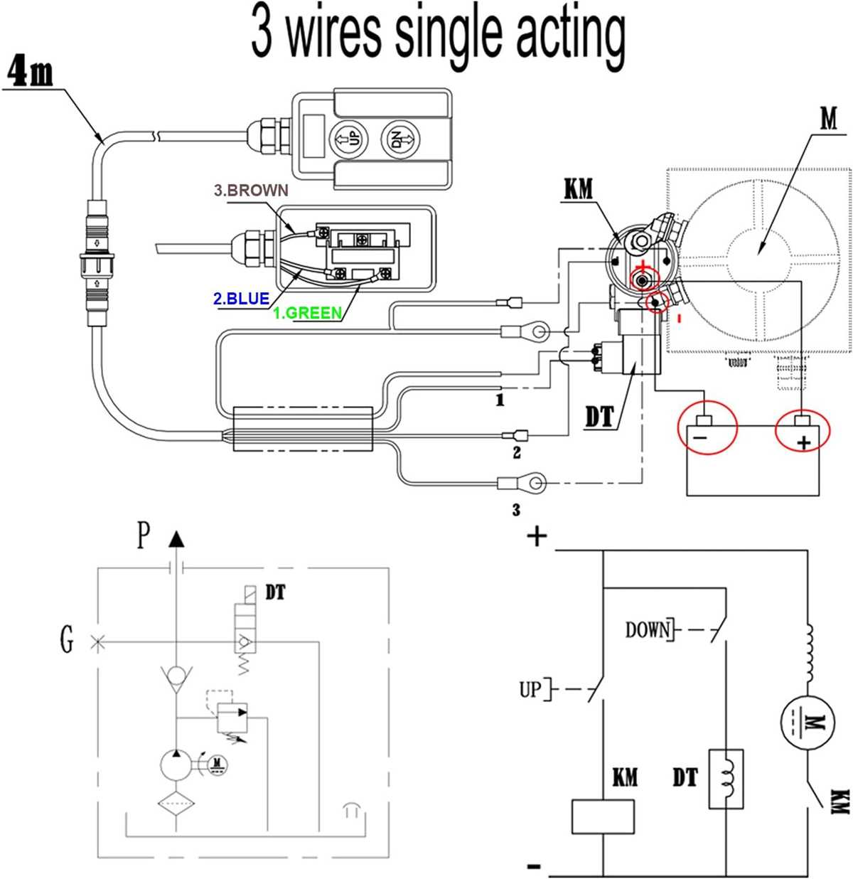 big tex dump trailer hydraulic pump wiring diagram