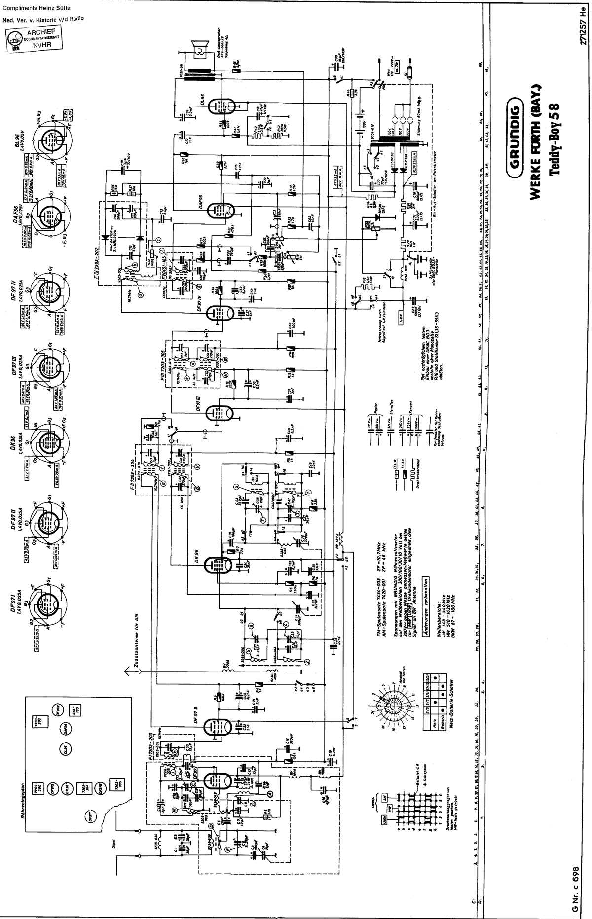 gearhead kb5850w circuit diagram schematic