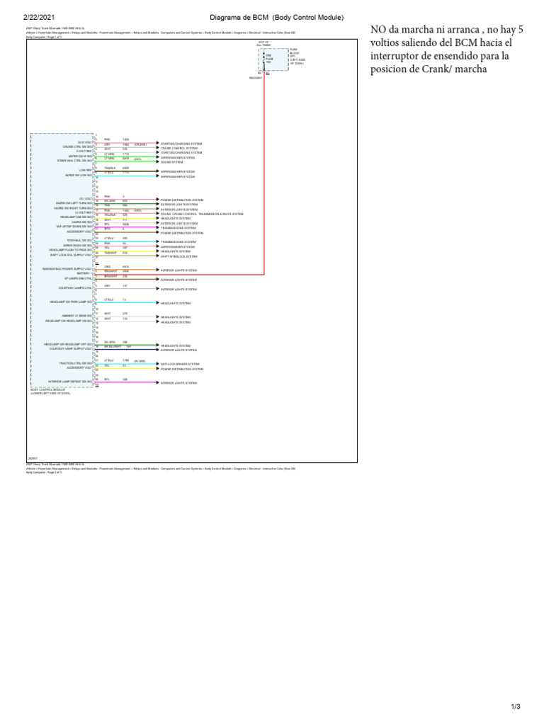 2003 silverado headlight wiring diagram