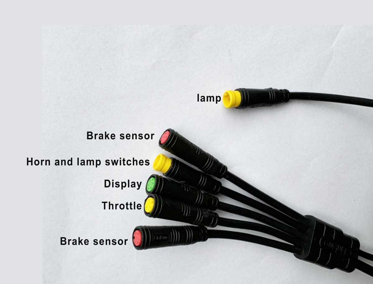 electric bike controller wiring diagram