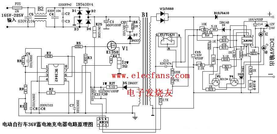 electric car circuit diagram