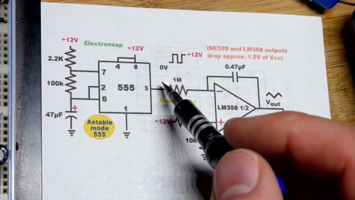 electric shock pen circuit diagram